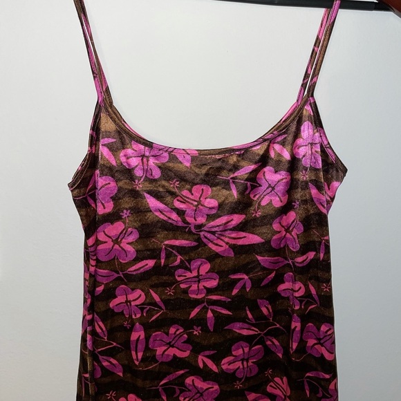 Midi Marciano Vintage Spaghetti Strap Dress - Picture 2 of 6